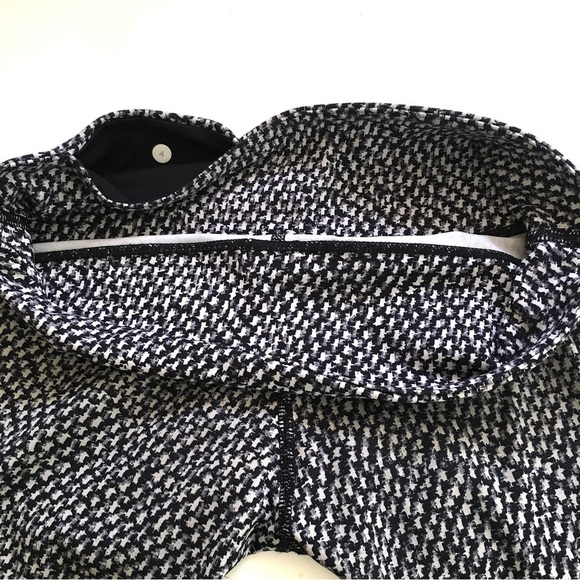 lululemon Wunder Under Crop III Scatter Star Arctic Grey Black - Picture 13 of 14